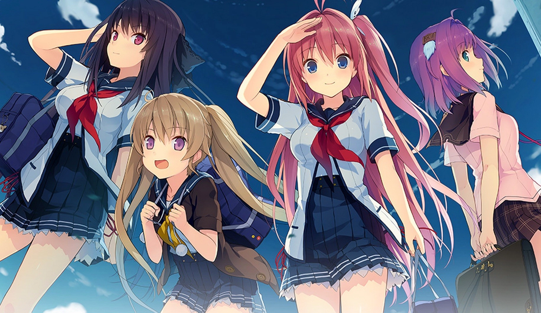 Aokana: Four Rhythm Across the Blue banner