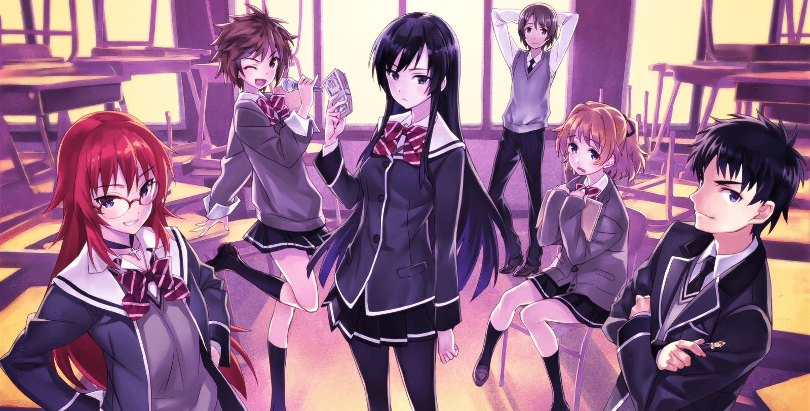 Shoujo-tachi wa Kouya wo Mezasu: Iubeki Monokashira banner