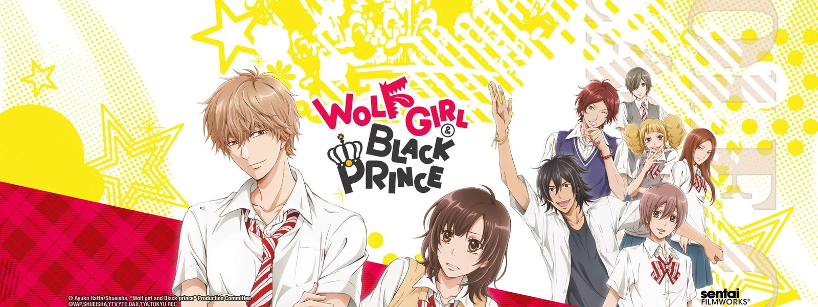 Wolf Girl & Black Prince banner