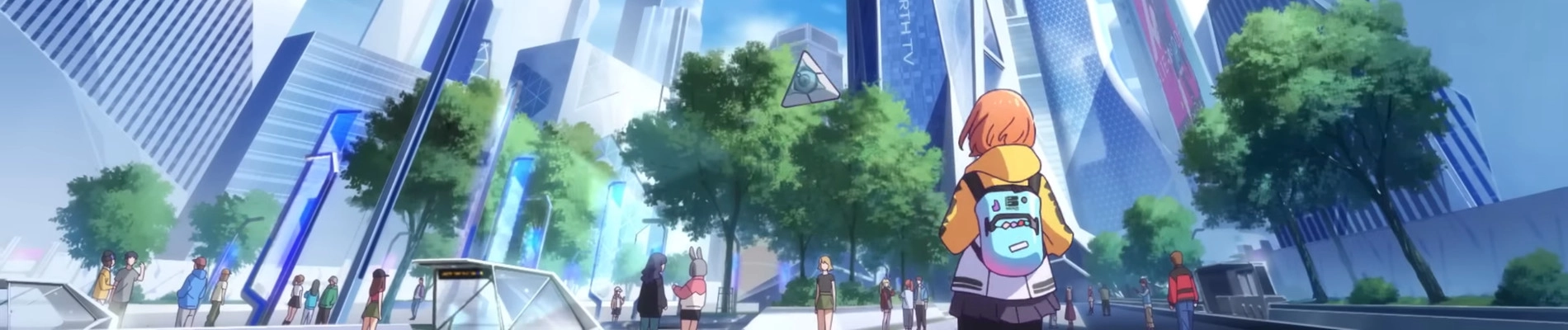 Holoearth Anime PV: "Now, Discover Your Other World" banner