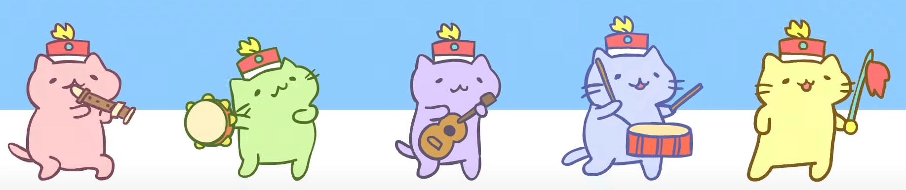 Micchiri Neko March banner