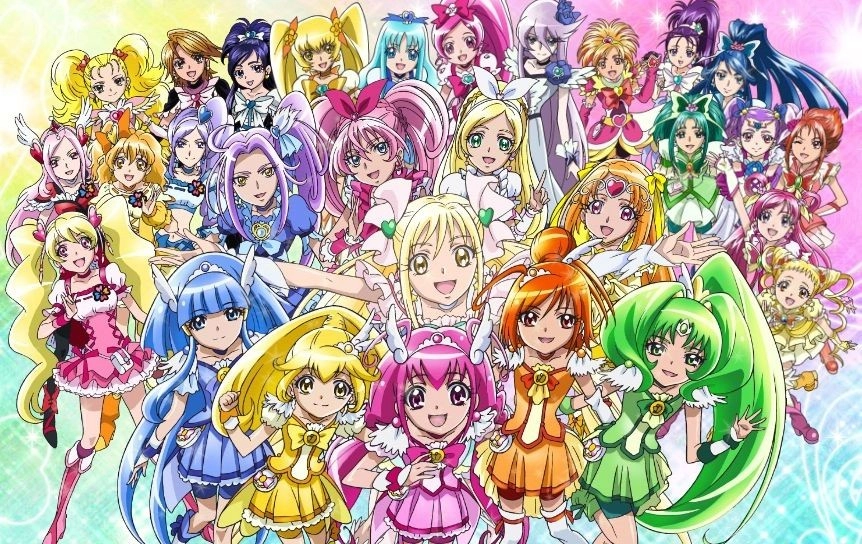 Precure All Stars Movie New Stage: Mirai no Tomodachi banner