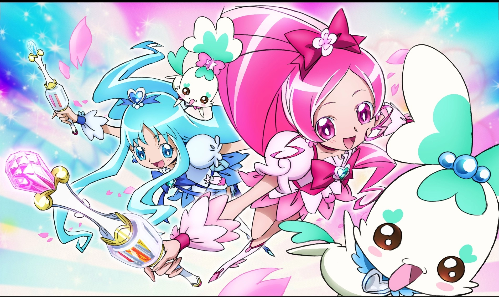 Precure All Stars Movie DX2: Kibou no Hikari☆Rainbow Jewel wo Mamore! banner