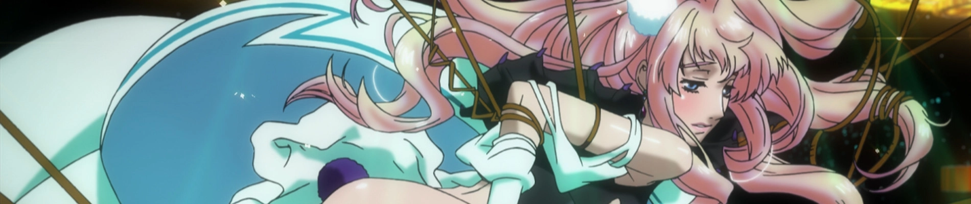 Macross Frontier: The False Songstress banner