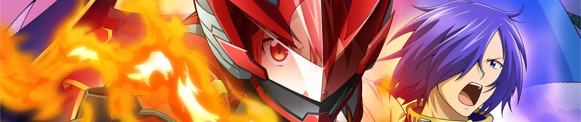 The Red Ranger Becomes an Adventurer in Another World banner