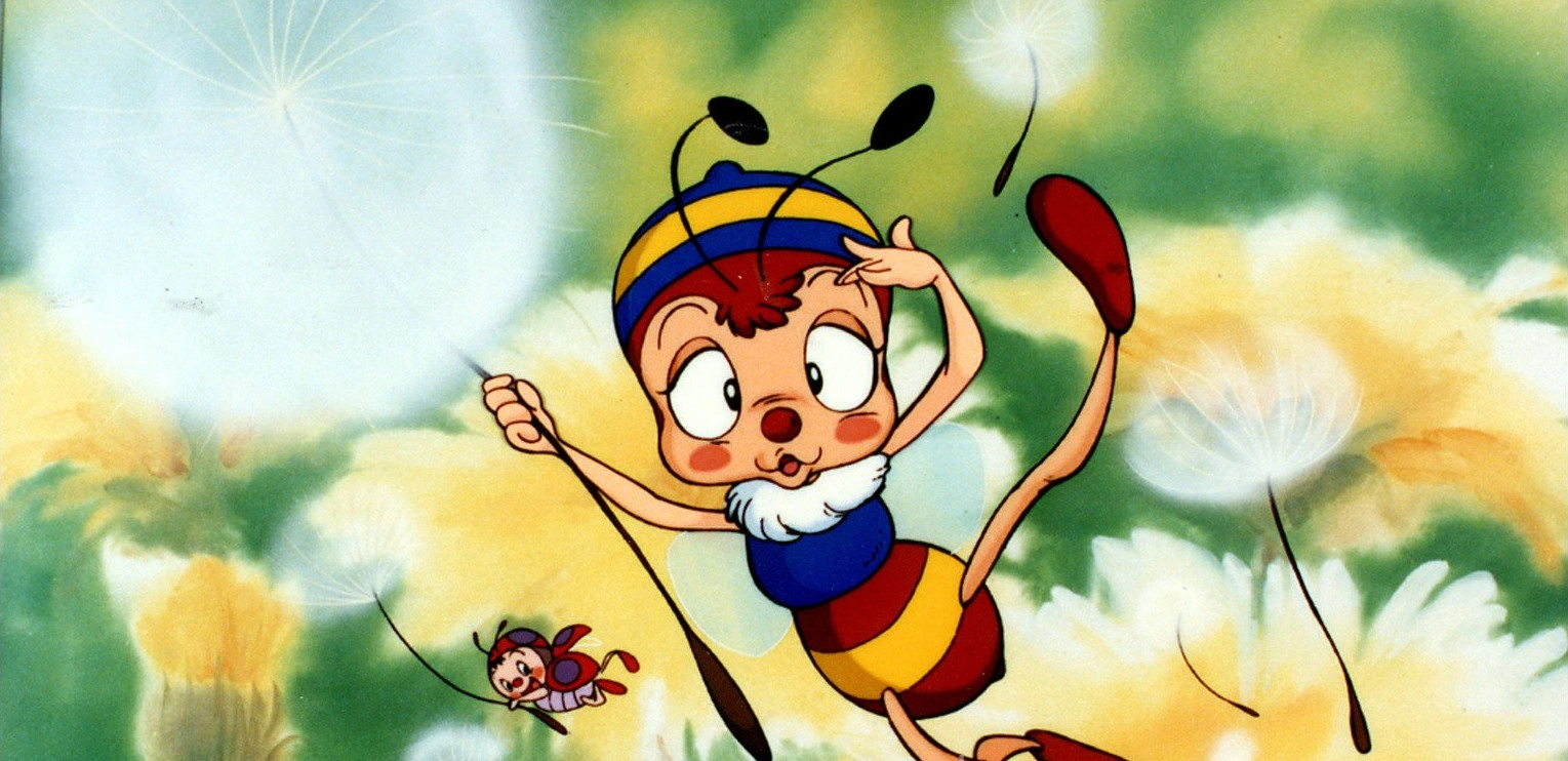 Konchuu Monogatari Minashigo Hutch (1989) banner