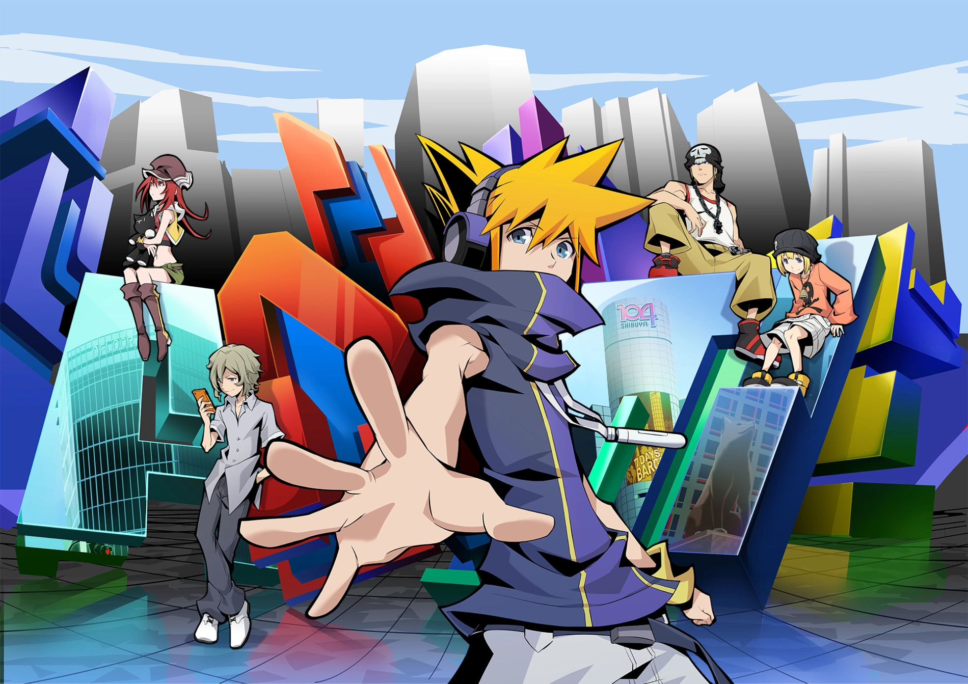 The World Ends with You: The Animation banner