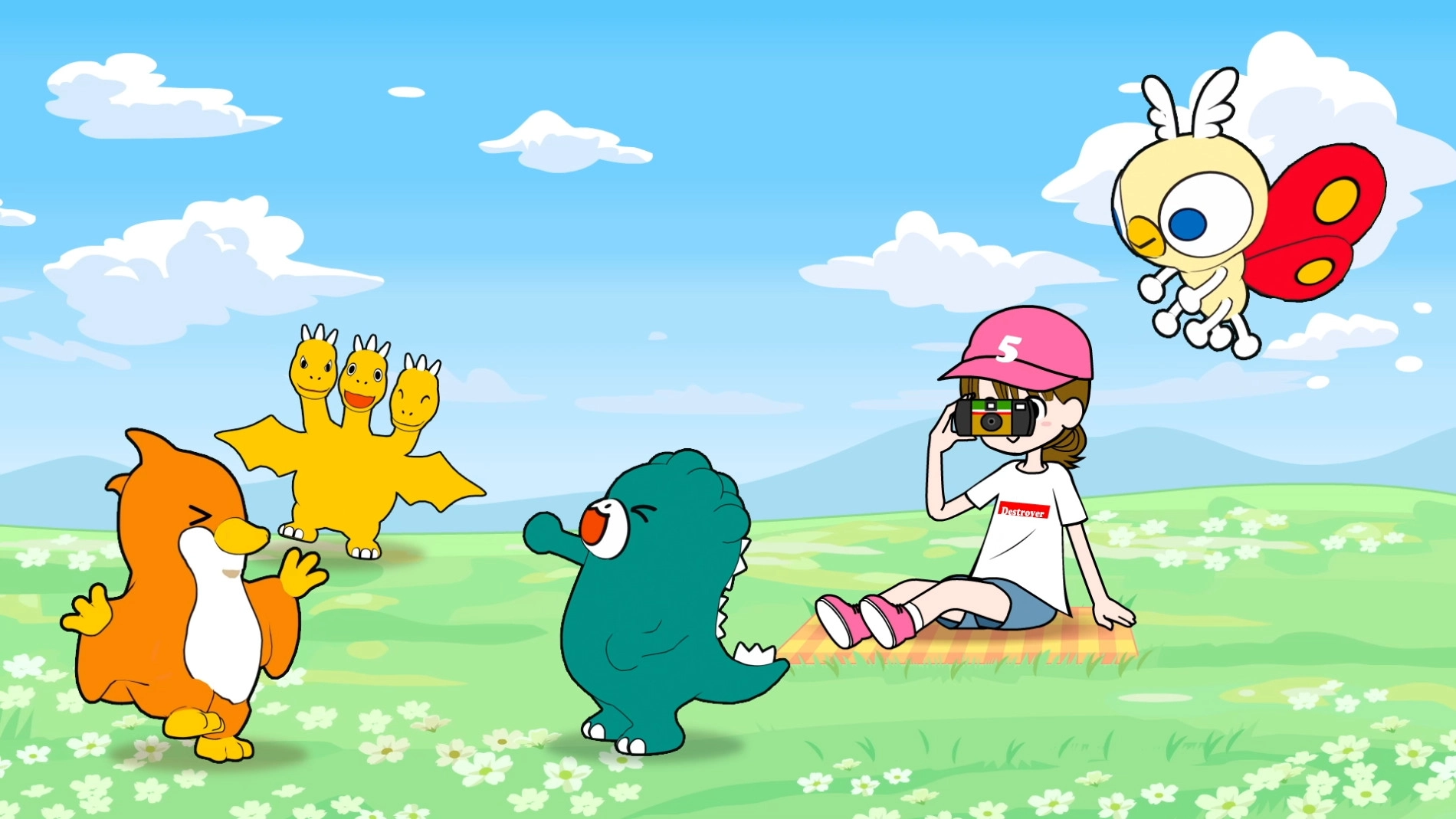 I'm Home! Chibi Godzilla banner