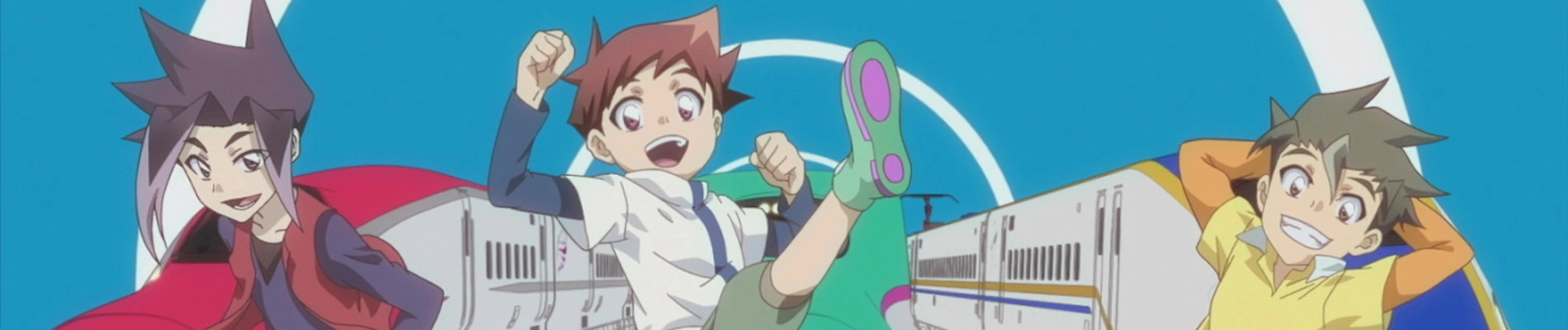 Bullet Train Transforming Robot Shinkalion The Animation banner
