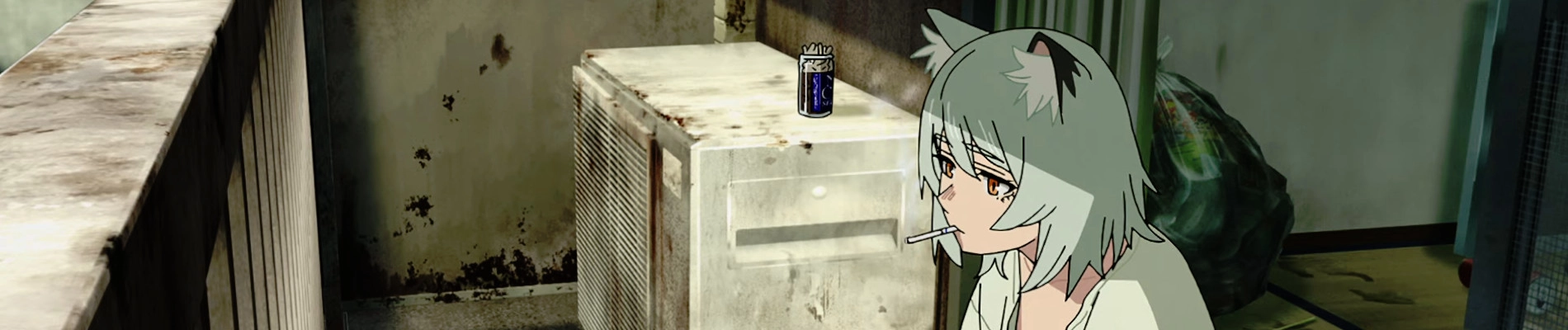 Chainsmoker Cat banner