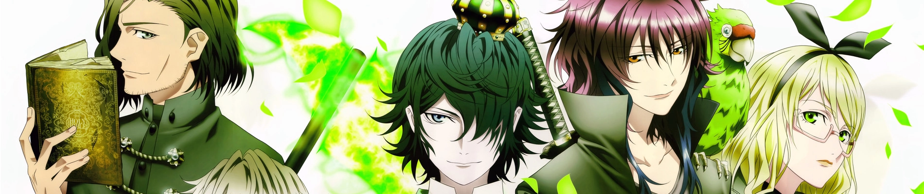 K: SEVEN STORIES "SIDE:GREEN - Overwrite World - " banner