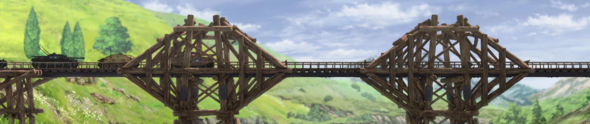 Girls und Panzer das Finale – Part 1 banner