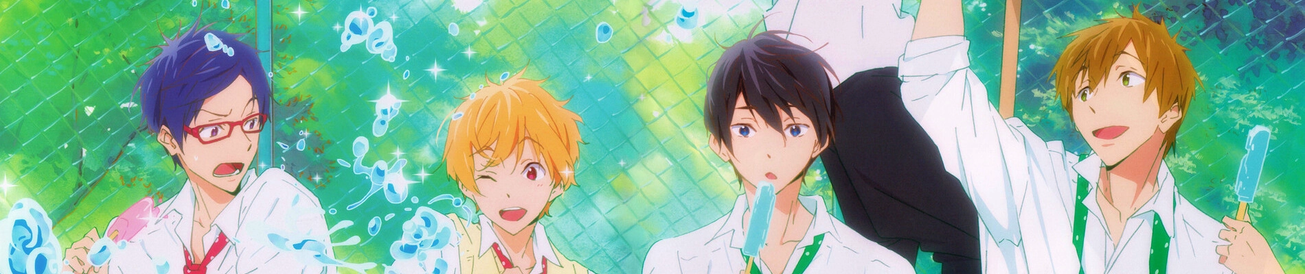 Free! Take Your Marks banner