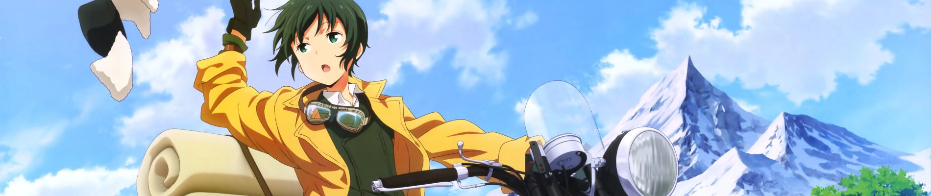 Kino's Journey -the Beautiful World- the Animated Series banner