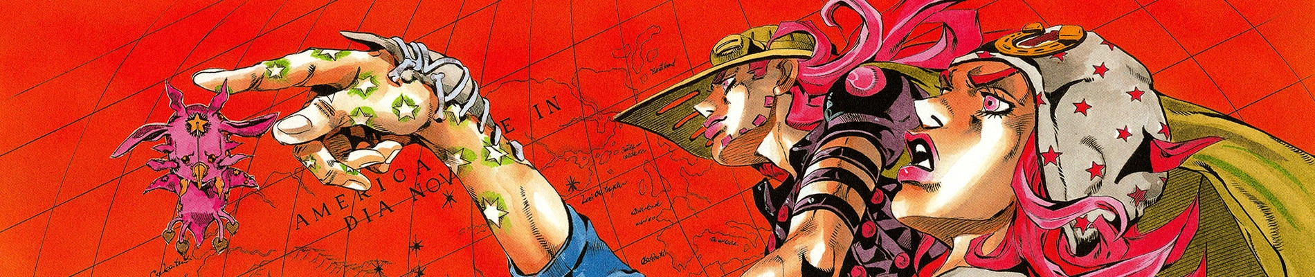 JoJo no Kimyou na Bouken Part 7: Steel Ball Run banner