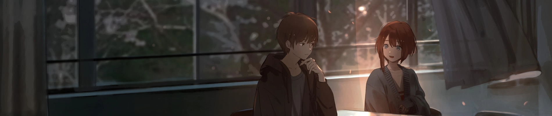 Kinou no Haru de, Kimi wo Matsu banner