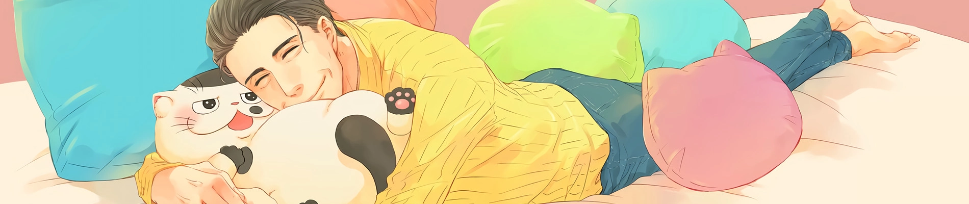 Ojisama to Neko banner