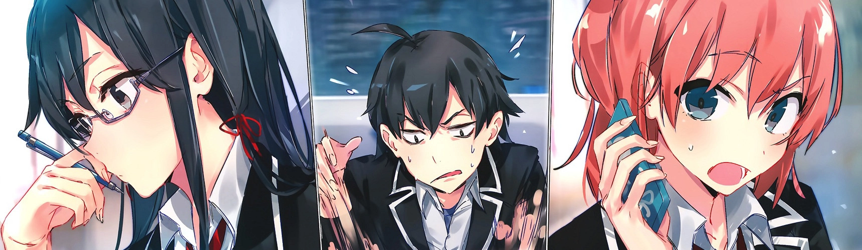 Yahari Ore no Seishun Love Comedy wa Machigatteiru. banner