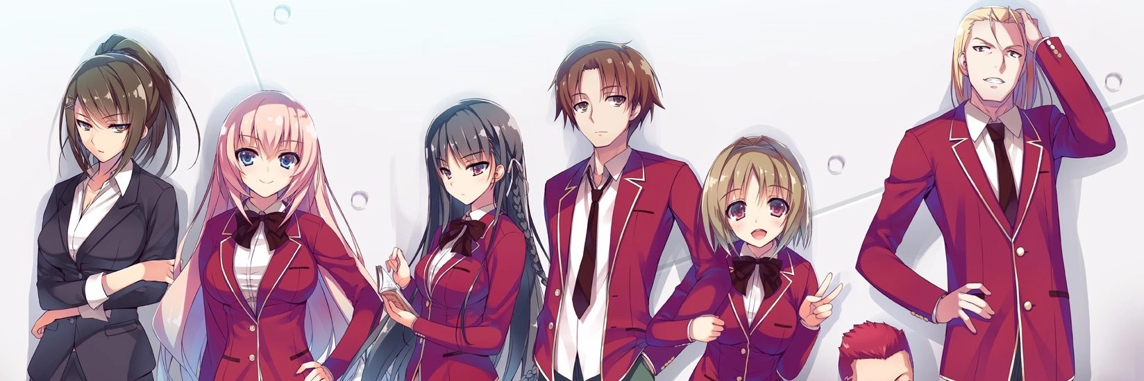 Youkoso Jitsuryoku Shijou Shugi no Kyoushitsu e banner