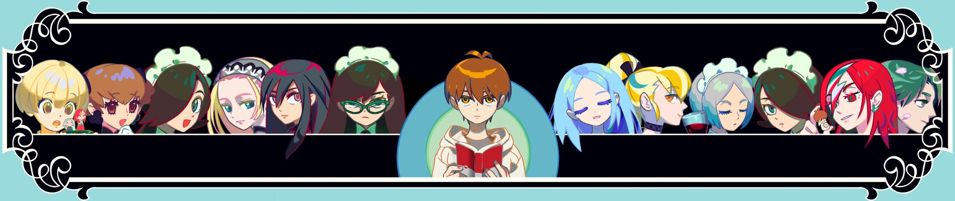 Zaregoto Series banner